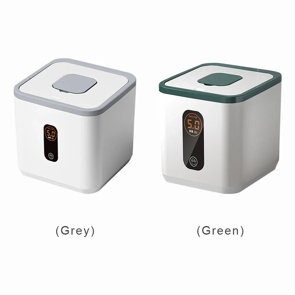 Food Containers Bins Measuring Cup Rice Airtight Storage Container