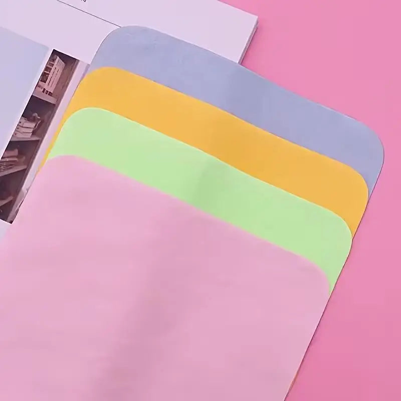 1/8pcs random Lens Cleaning Cloth – for Glasses, Camera, Phone & Tablet Screens, Piano, Jewelry, Multipurpose Zpaxo