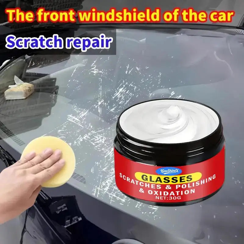 Glass Scratch Repair Wax – Car Windshield & Multi-Surface Polish