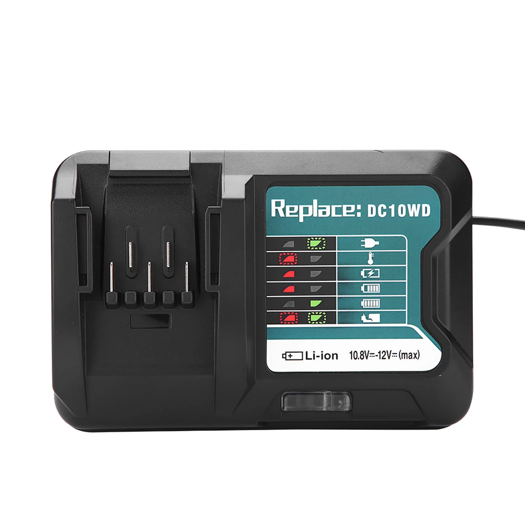 Fast Lithium Battery Charger 10 8V 12V Makita DC10WD BL1015 EU US