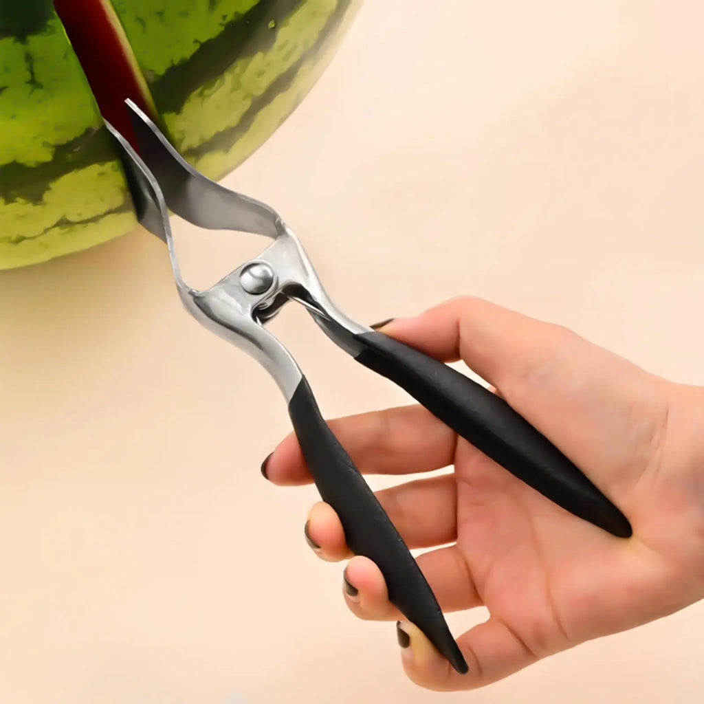 Stainless Steel Watermelon Opener & Fruit Splitter Slicer Fruit Slicer Tool Zpaxo