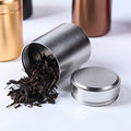 CM1pcs Silver Airtight Proof Container Aluminum Herb Stash Metal