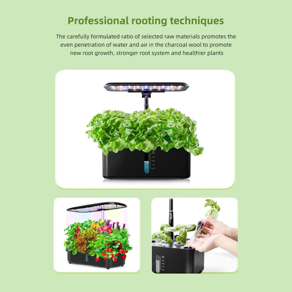 Hydroponic Nutrients Liquid Plant Food Fertilizer Indoor Growing