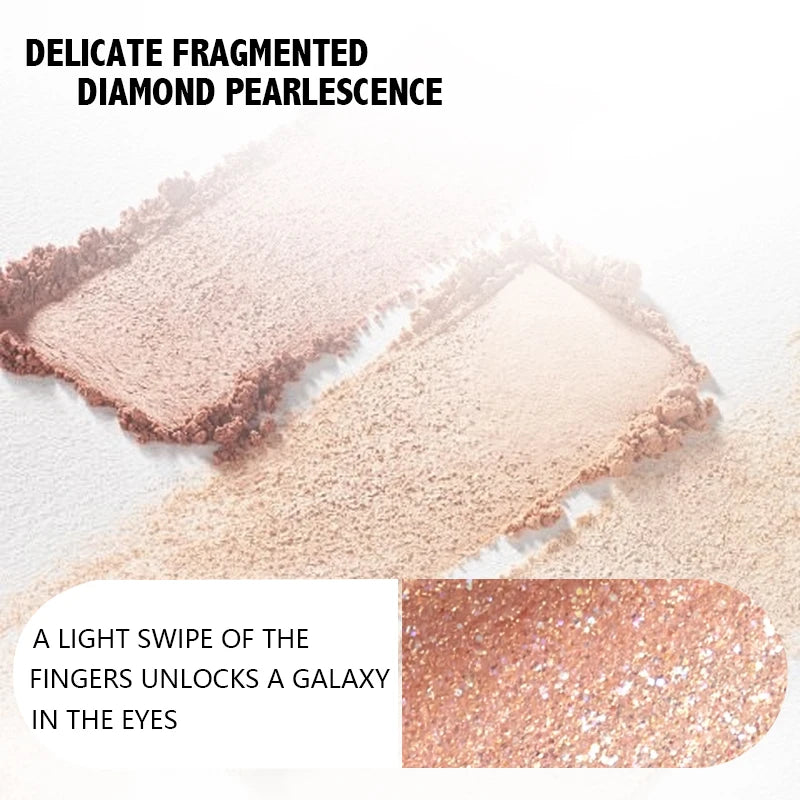 6 Eye Shadow Stick Durable Shining Pearly Natural Makeup