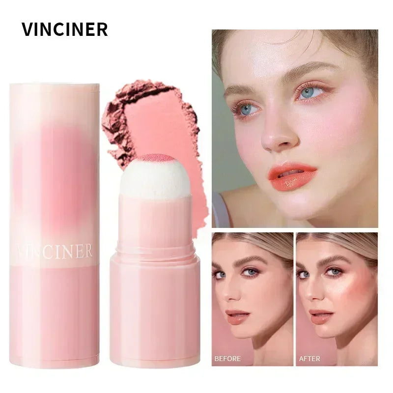 Vitality Silky Blush Stick Natural Saturation Girl Bang Bang Korean Expansion Color Student White Complexion Face Makeup Zpaxo