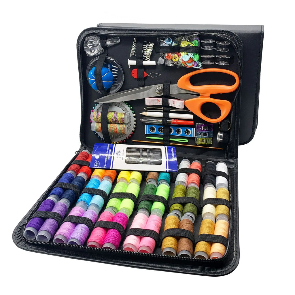 Portable Household Multi-function Sewing Kit Box DIY Embroidery Handwork Tool Needles Thread Scissor Set Travel Accessories Zpaxo