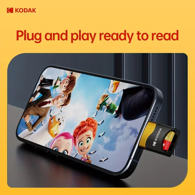 KODAK Type-C TF Mobile Card Reader USB 3.1 Type-C Laptop Multi functional OTG Card Reader Suitable for Laptop& Phone Zpaxo