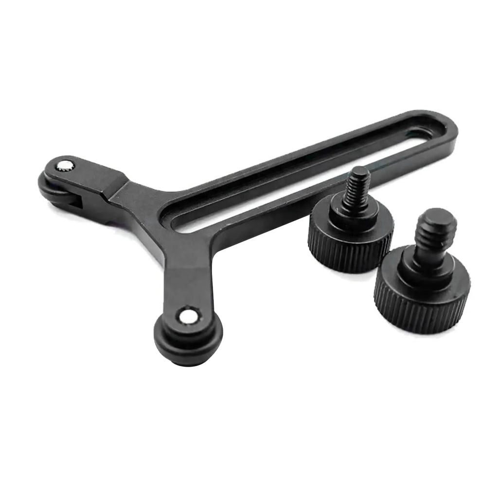 Y Shape Lens Support Bracket Double Wheels System 22- Height