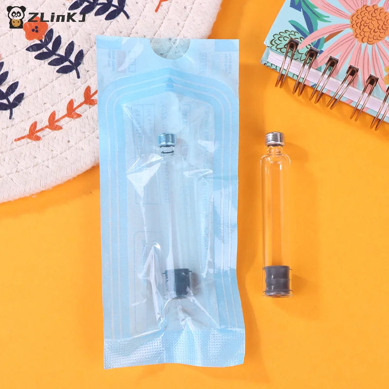 10Pcs 3ML Insulin Cartridges Empty Cassette Bottle For Insulin Injection Pen Individual Packaging Disposable Sterile Bottle Zpaxo