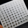 Mixed Size Eyeshadow Face Diamonds for Music Festival Halloween Party Jewelry Stickers Self Adhesive Fake Tattoo Nail Rhinestone Zpaxo D1