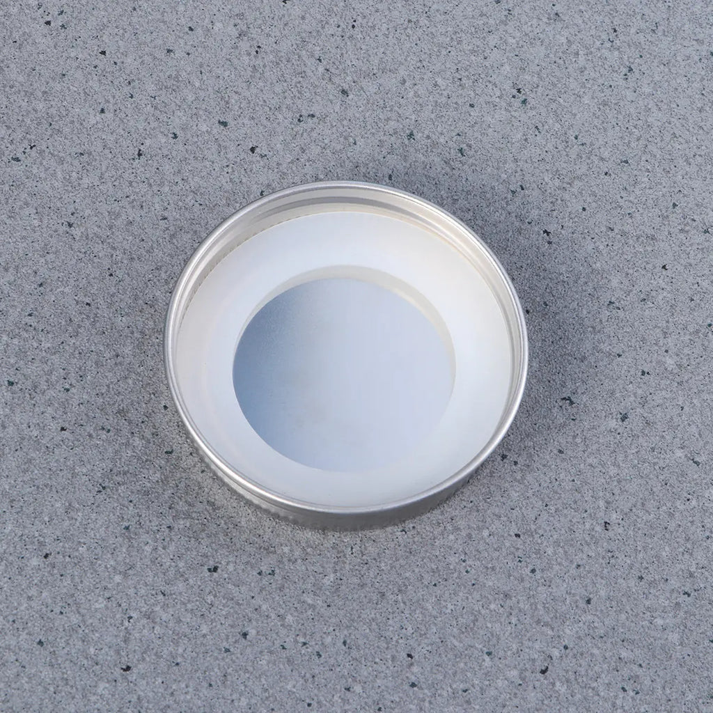 Stainless Steel Mason Jar Lids Leakproof Airtight Silicone Seal Whorl