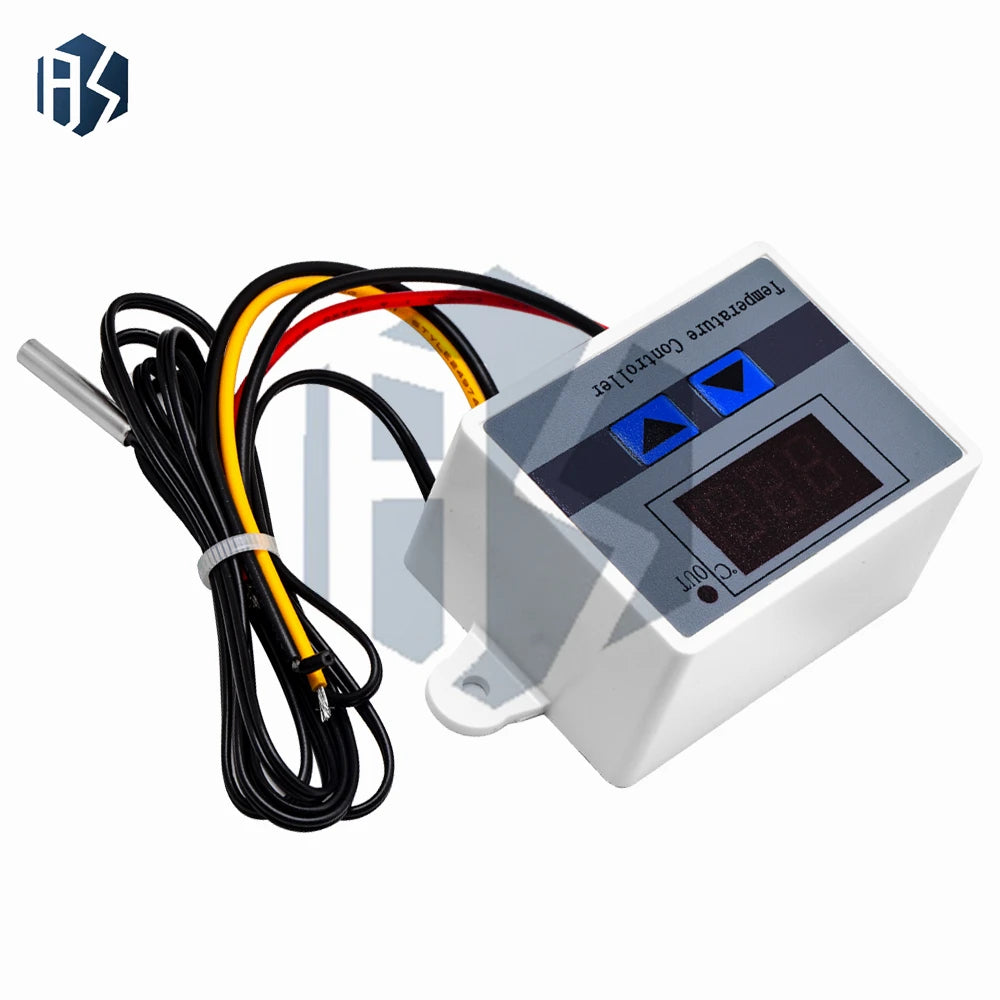 XH-W3001 10A Digital LED Thermostat Temperature Controller 12V/24V/220V for NTC Temperature Sensor Zpaxo