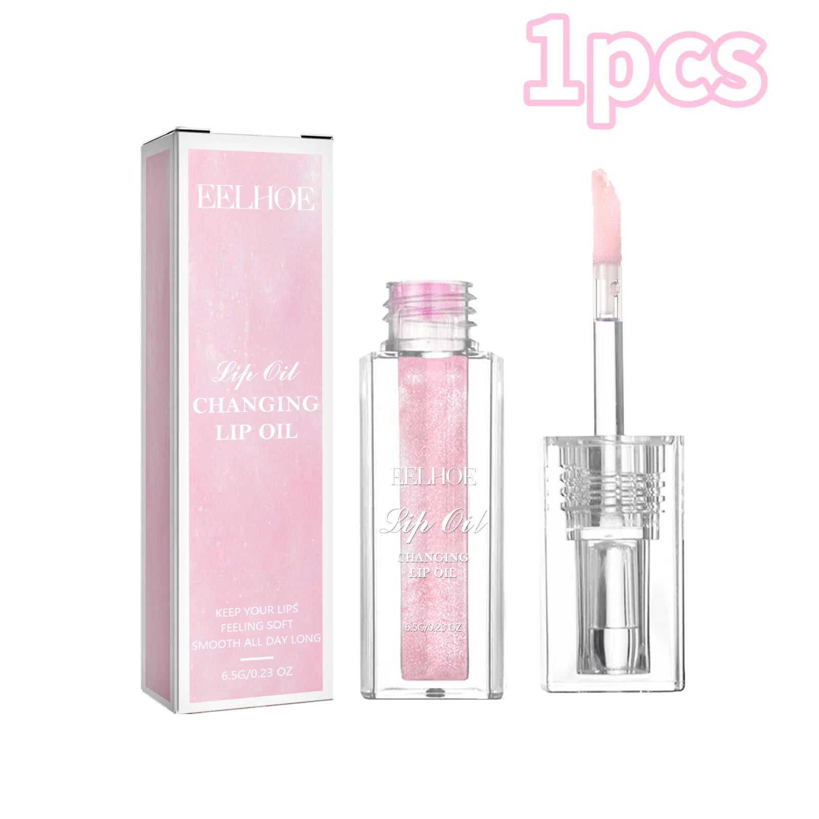 Eelhoe Color Changing Lip Oil – Moisturizes & Smooths Lips Color Changing Lip Oil Zpaxo 1pcs