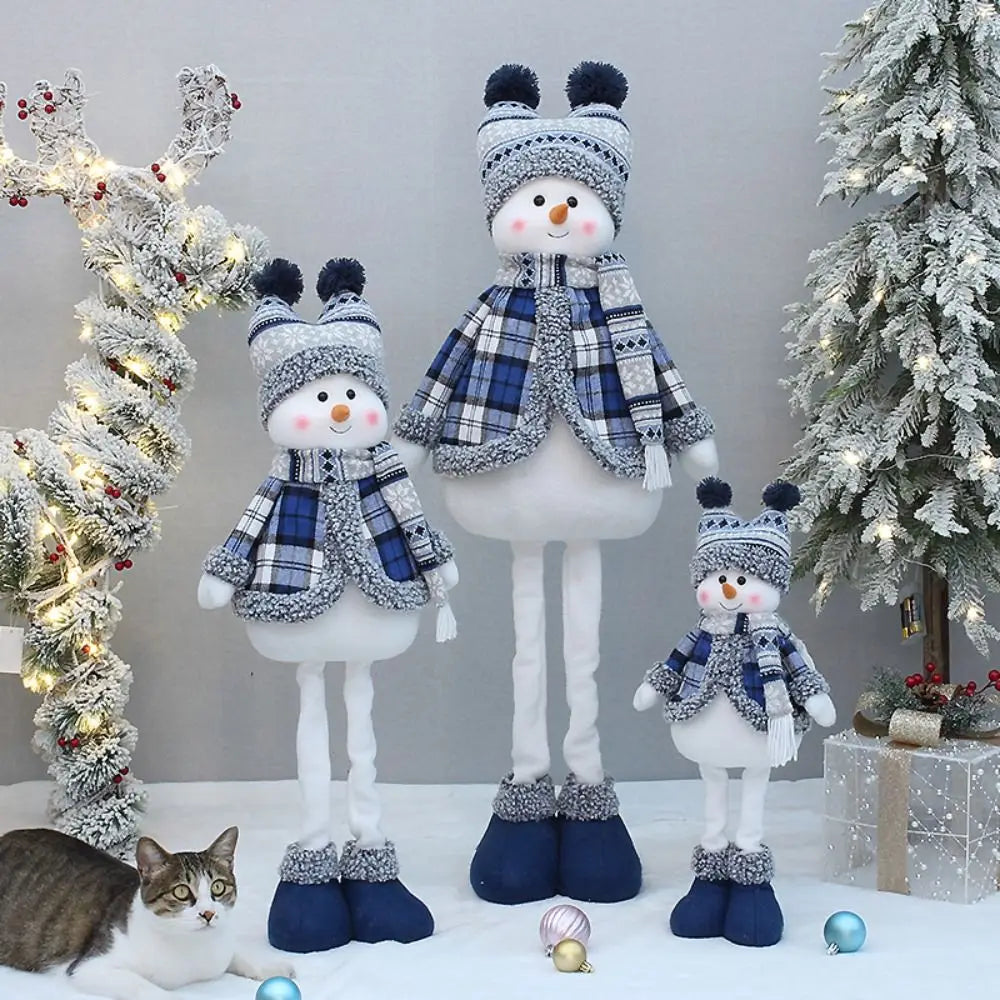 50cm Christmas Snowman Stuffed Doll – Soft Plush Kids Gift Christmas Plush Doll Zpaxo