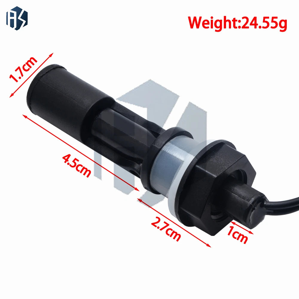 1Pcs /5pcs/10PCS Tank Pool Horizontal Water Level Switch Liquid Level Sensor Liquid PP Plastic Ball Float Switch For Arduino Zpaxo