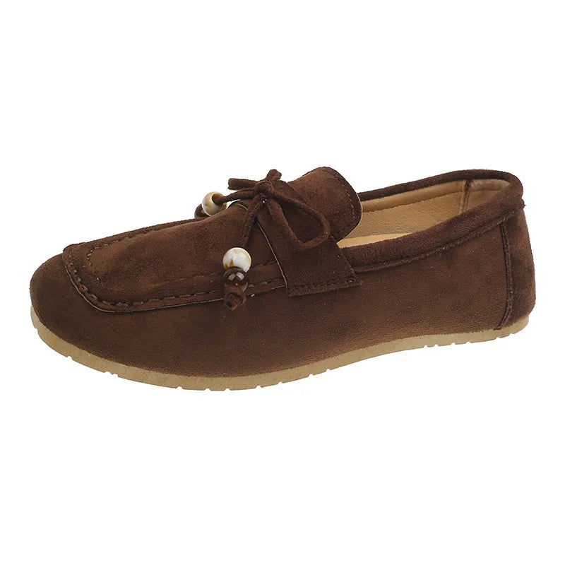 Women Flats Shoes Slip-on Heightening Summer Outdoor Thick Bottom Zpaxo 36 Brown