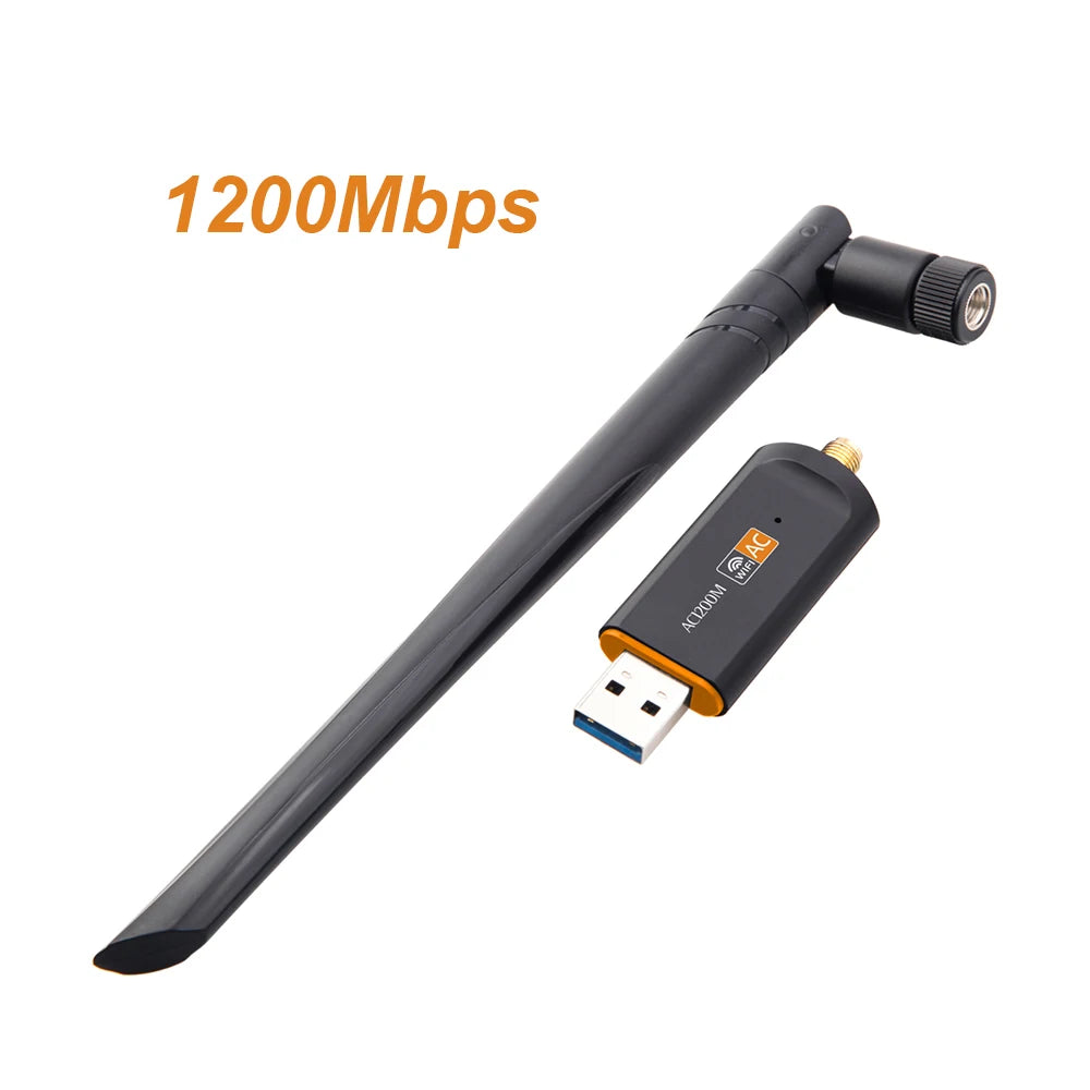 Dual Band USB 3 0 1200Mbps Wifi Lan Dongle Adapter RTL8812 Wireless Zpaxo