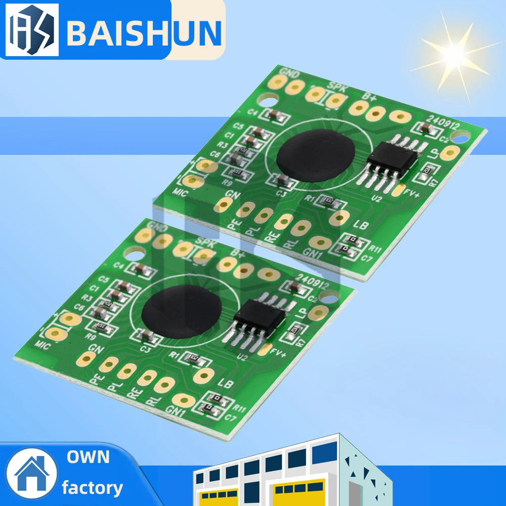 30-120S Second Voice Recorder Sound Module - IC Chip for Electronic Toys, Audio Recording and Playback Board for Talking Music Zpaxo