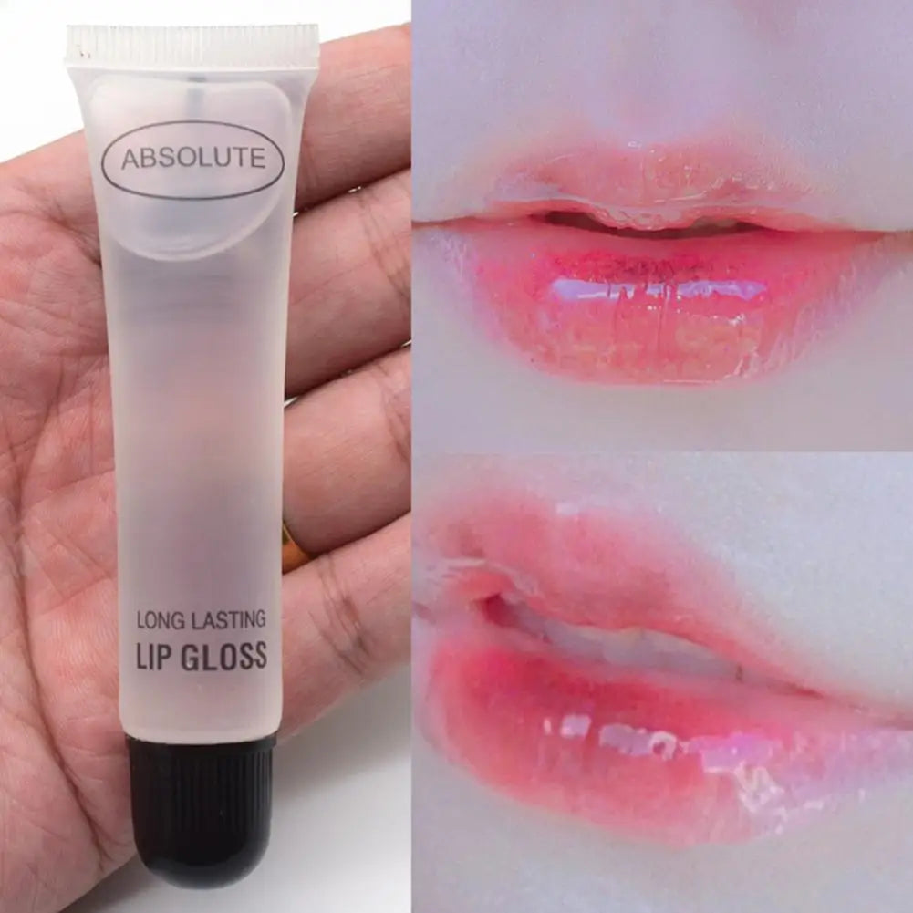 1Pc Absolute Lip Gloss Moisturizer Plumper Waterproof Long-lasting Hydrating Transparent Non-Sticky Gentle Nourishing Makeup Zpaxo