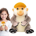 Stuffed Monkey Plush Stuffed Toys Monkey Plush Doll Sleep Aid Huggable Realistic Soft Doll Collectible Kids Toys For Bedroom Zpaxo United States