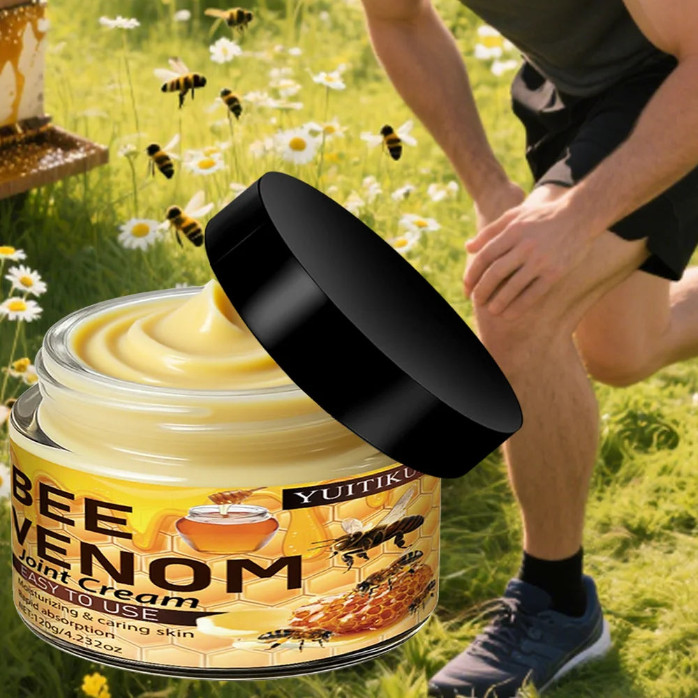Bee Venom Joint & Skin Cream 120g – Fast Absorbing Moisturizer Joint & Skin Cream Zpaxo