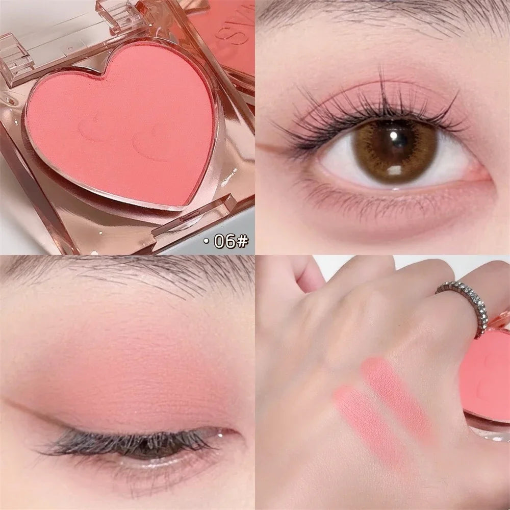 Single Color Glitter Eyeshadow Palette Pigmented Black White Shimmer Matte Brown Contour Powder Highlighter Glow Colorful Plate Zpaxo 06