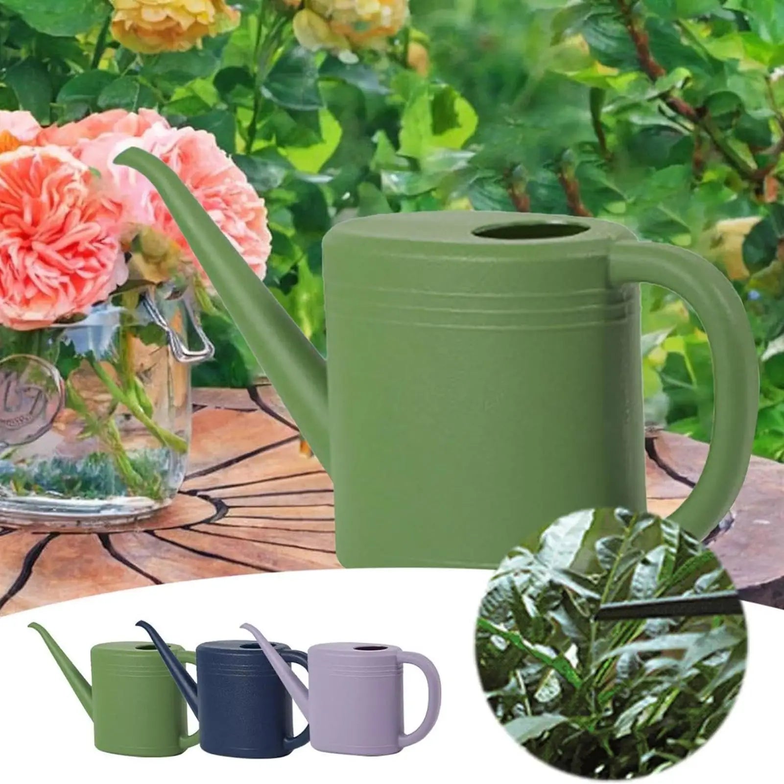 Indoor Watering Can Long Spout Portable Small Pot Large Outdoor House