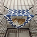 Pet supplies cat cages hammocks cat nests cat houses pet supplies pet baskets Zpaxo Blue Whale