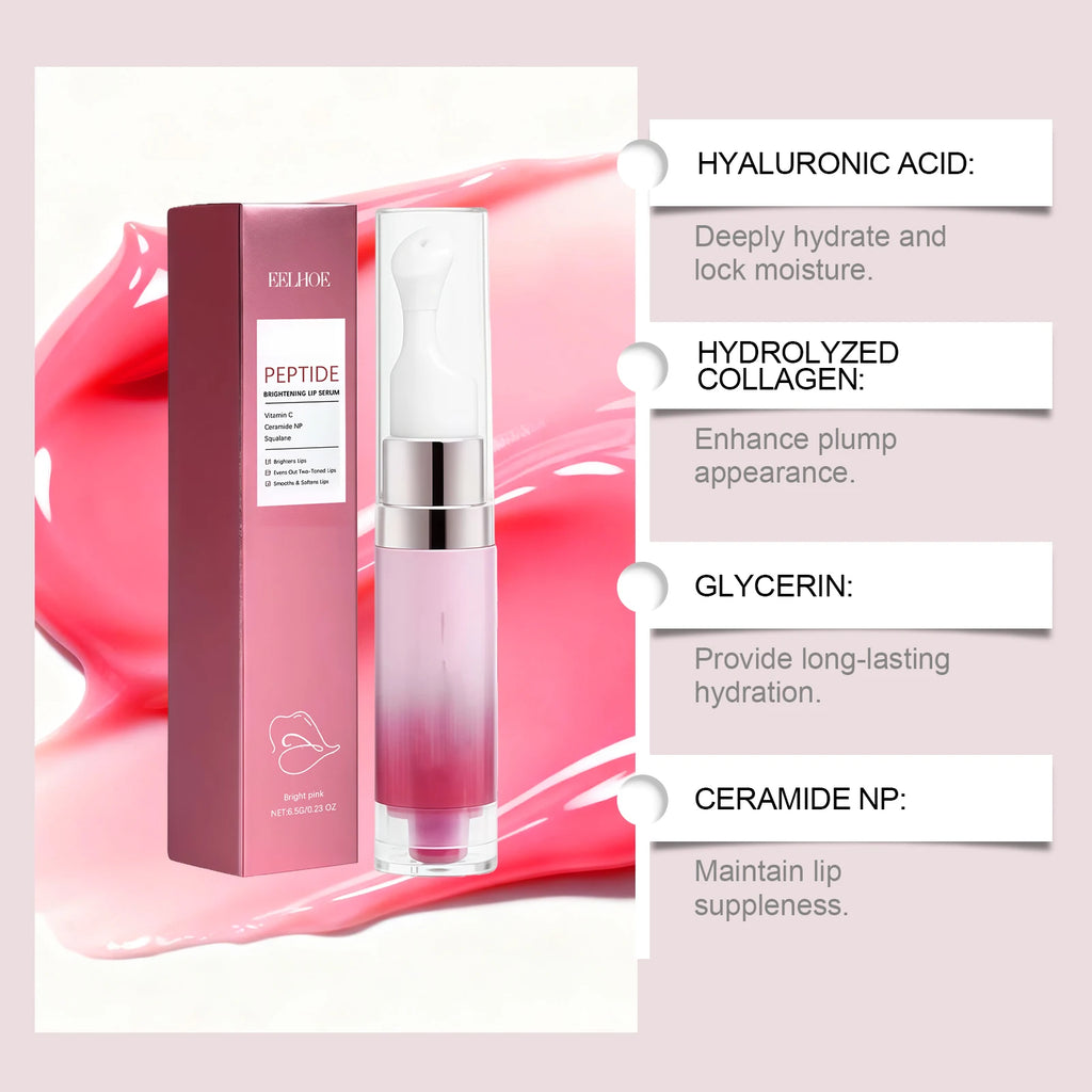 EELHOE Hydrating Lip Serum – Brightening & Plumping Lip Balm Lip Serum Treatment Zpaxo
