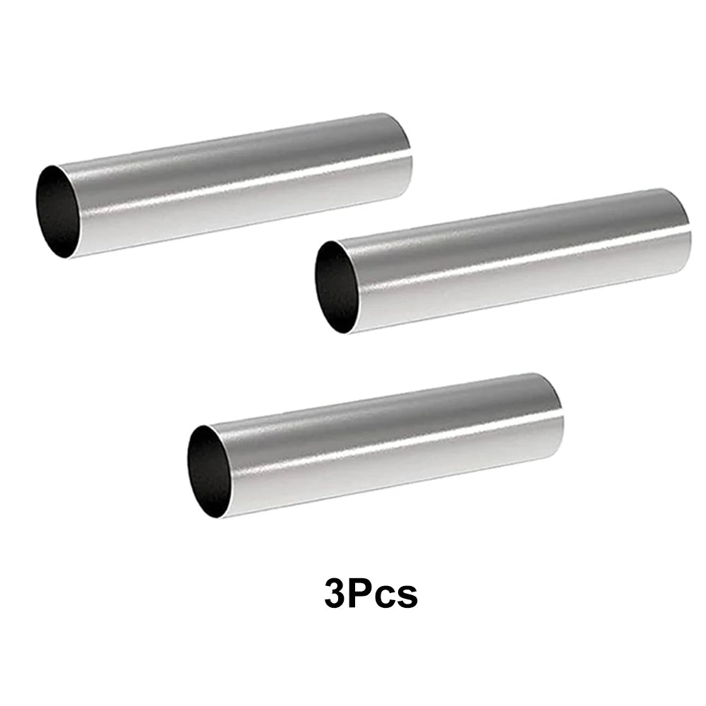 3/5/10Pcs Stainless Steel Cream Horn Mold Large Size Cannoli Tubes Croissant Mold Cones Pastry Roll Baking Tools Zpaxo 3Pcs