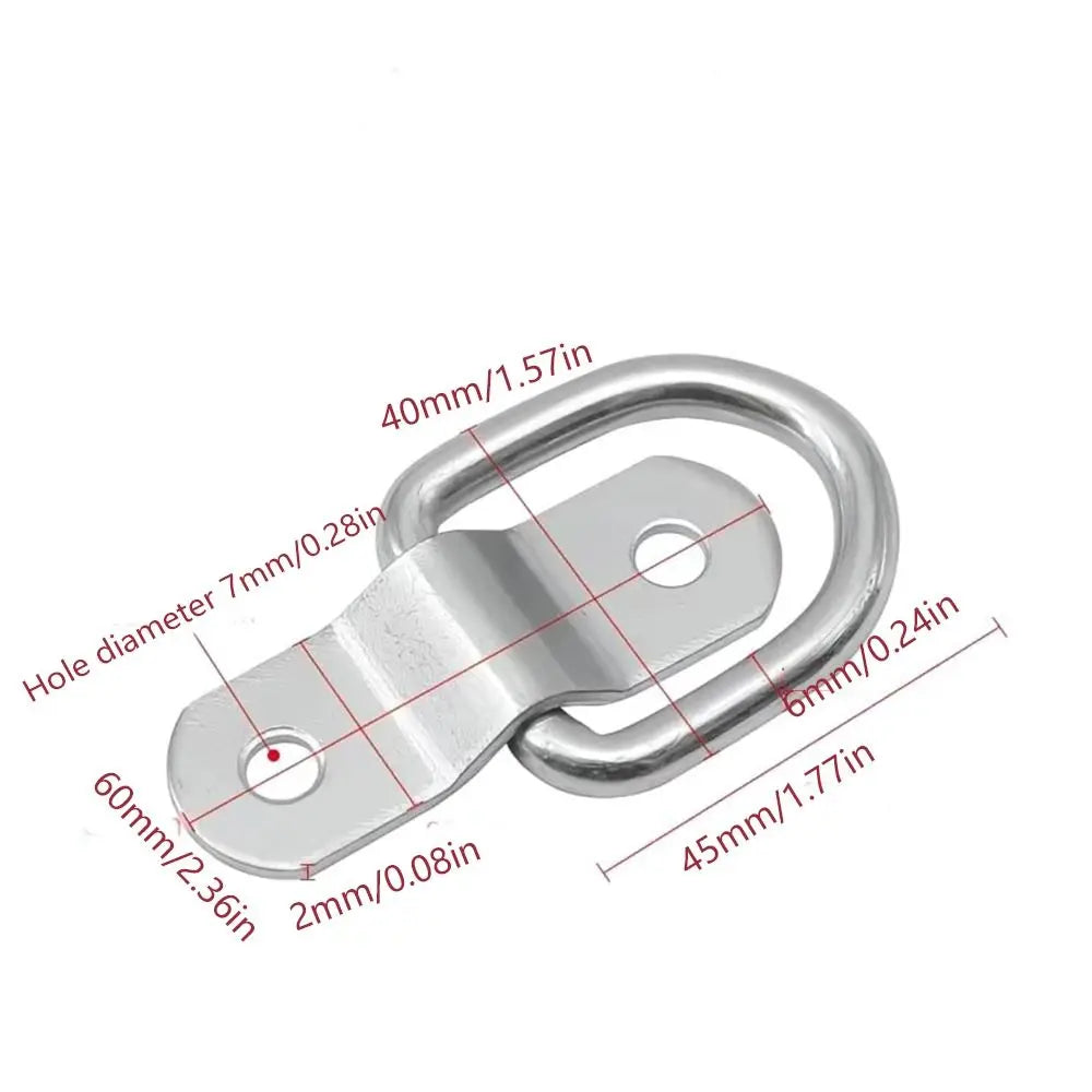 Secure Heavy Duty D Ring Tie Down Universal Fit Multi Purpose Zpaxo