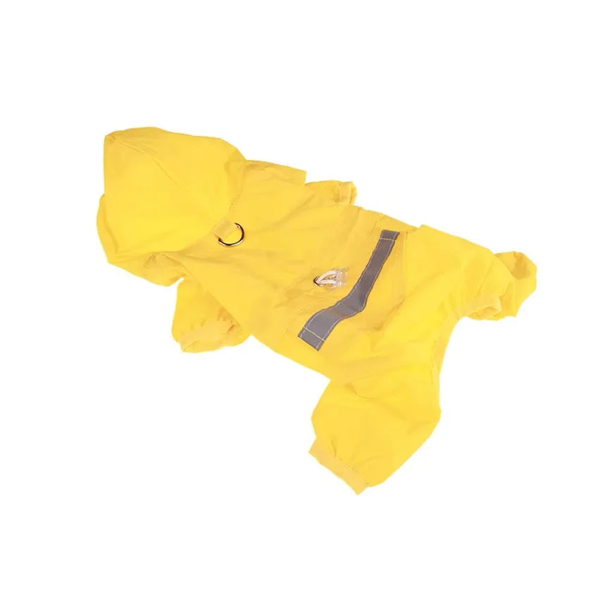 Dog Rain Coat Clothes Puppy Casual Cat Raincoat Waterproof Jacket