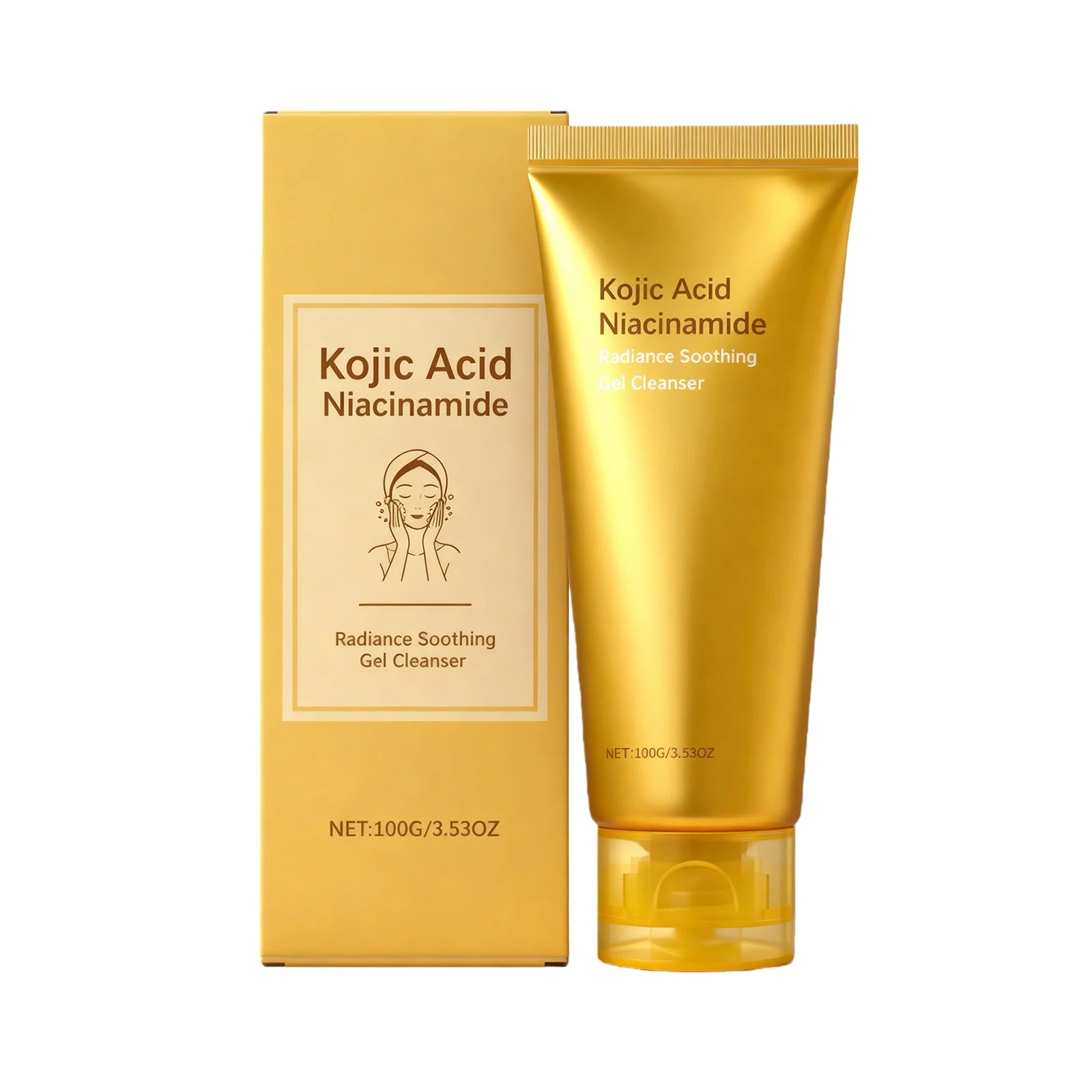 Allantoin Exfoliating Facial Cleanser – Oil Control & Pore Gel Facial Cleanser Gel Zpaxo 100g