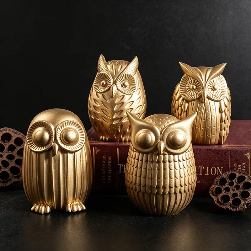3D Owl Silicone Mold – Candle, Plaster & Resin Craft Mold