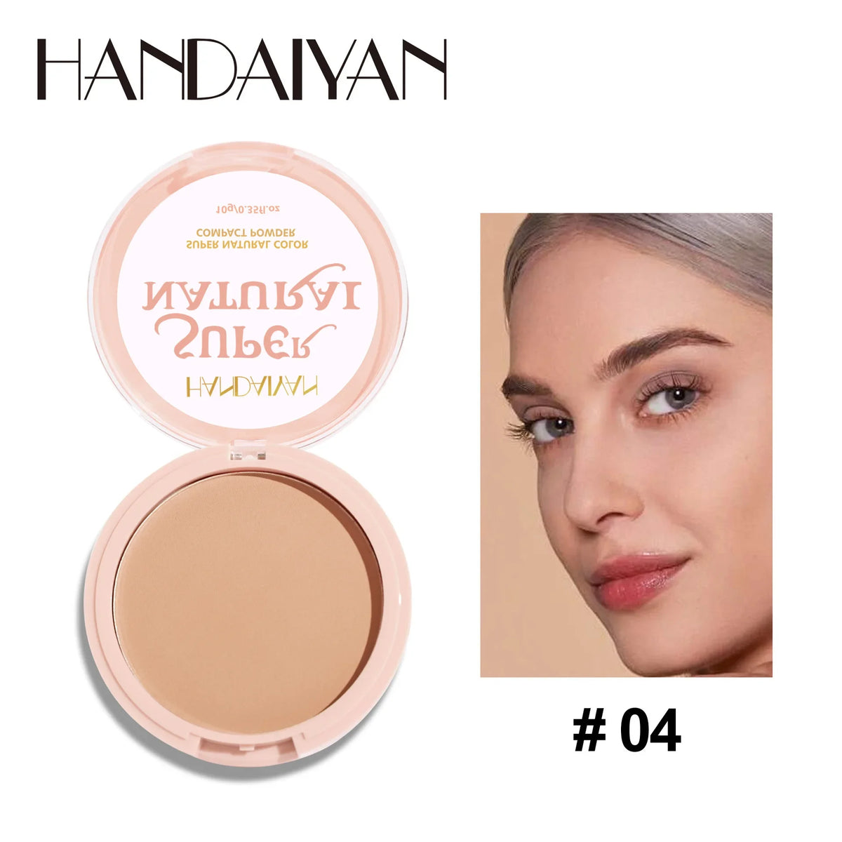 8 Colors Matte Face Pressed Powder 24 Hours Oil Control Natural Zpaxo 04