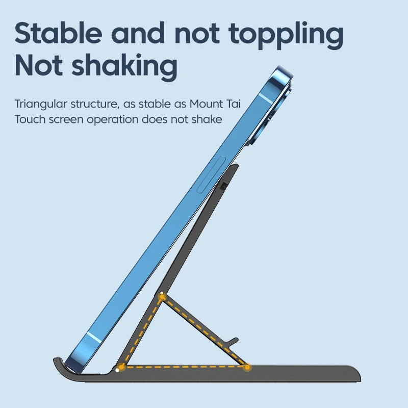 Foldable Tablet Mobile Phone Desktop Stand Ipad Iphone Samsung Desk Zpaxo