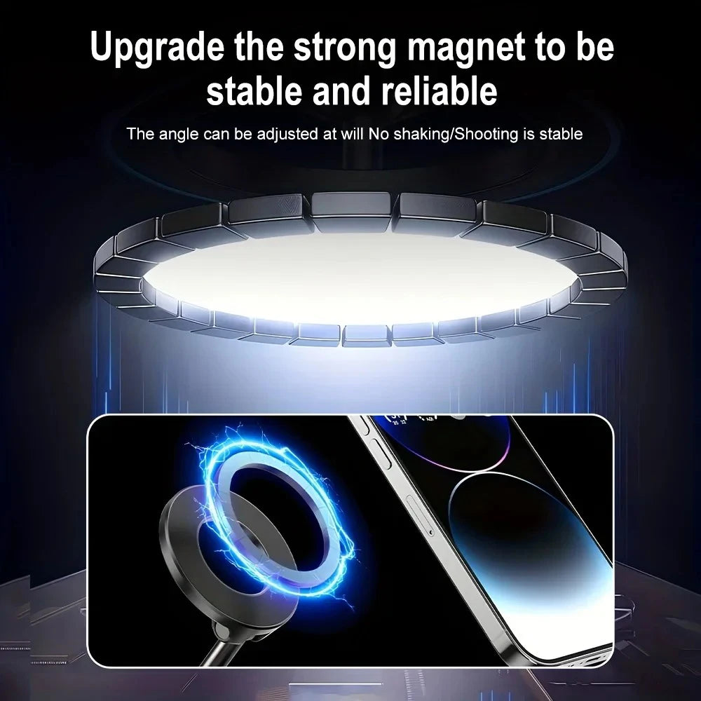Magnetic Car Phone Holder 360° Vacuum Suction Mount Stand Car Phone Mount Zpaxo