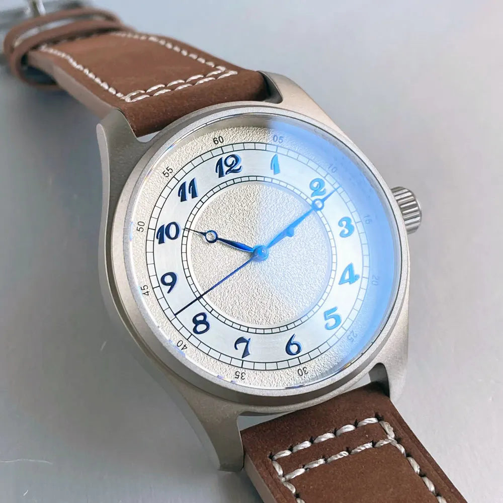 Titanium 39mm Tandorio 20ATM Dive Miyota NH35 PT Automatic Mechanical Watch Men Sapphire Leisure Wristwatch Waterproof Watches Zpaxo