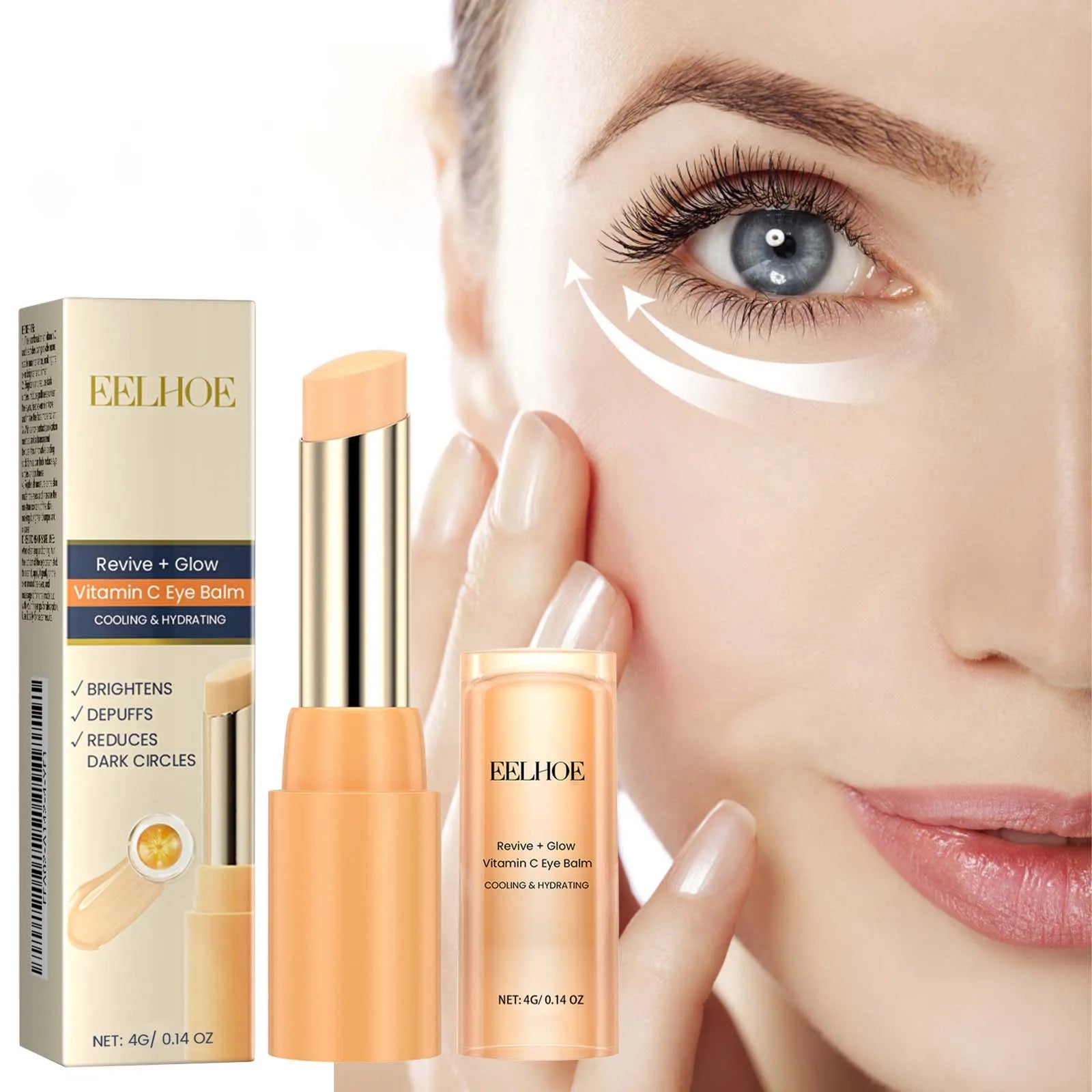 Vitamin C Eye Balm – Dark Circles, Bags & Fine Lines Eye Cream Stick Zpaxo Default Title