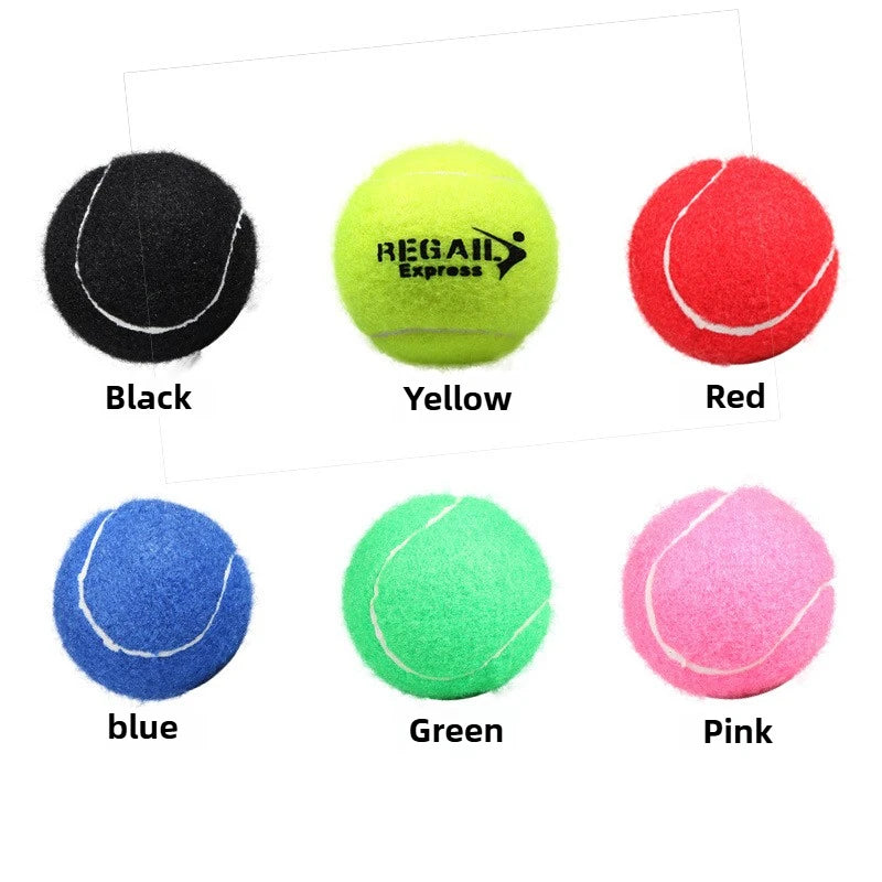 Massage Pressure Relief Ball Solid Color High Elasticity Entertainment Tennis Training Competition Specific Pressure Tennis Zpaxo