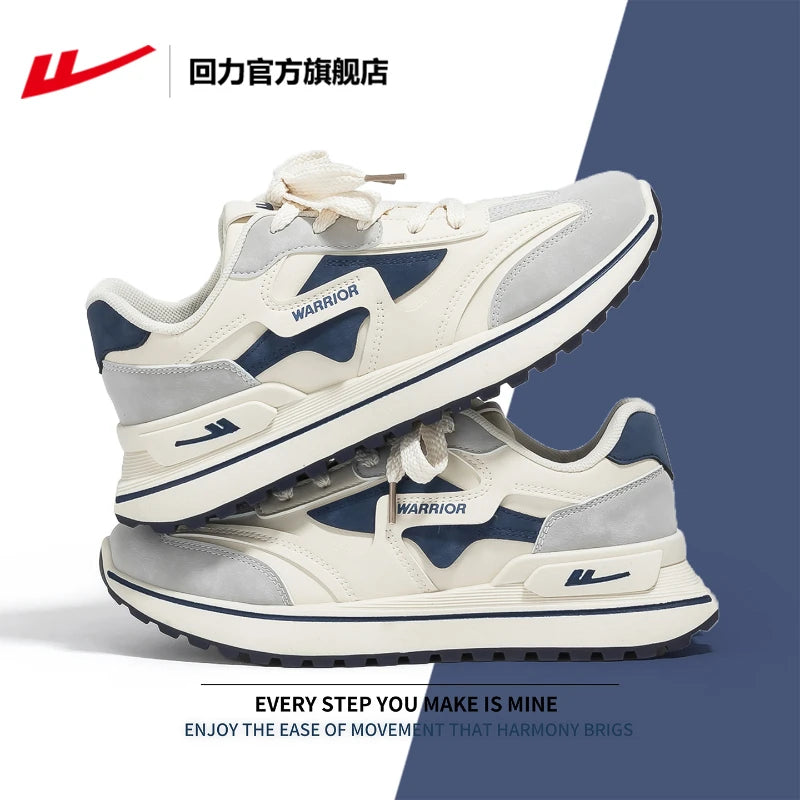 Warrior Women's Beige White Retro Running Shoes Classic Casual Zpaxo
