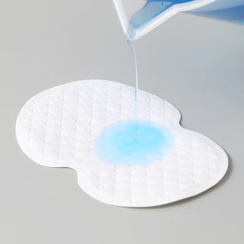 50Pcs Armpit Sweat Pads Underarm Ultra-thin Breathable Disposable Pad Summer Armpit Care Absorbing Deodorant Pads for Women Men Zpaxo