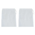 2pcs Debris Leaves Collection Cather Fine Mesh Replacement Net Filter Sock Bag Accessories Nylon for Pool Leaf Cleaning Zpaxo 120 Mesh