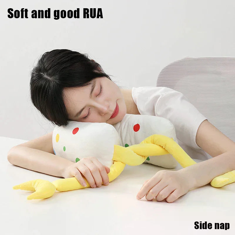 Portable Breathable U-shaped Pillow Adjustable Neck Support Work Rest Zpaxo