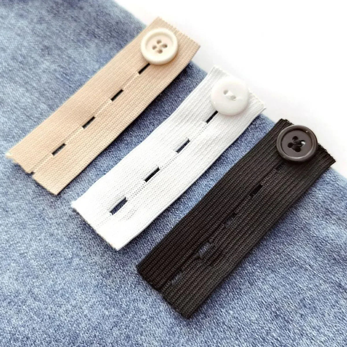 5-Pack Waist Extender Buttons for Jeans & Pants – Adjustable
