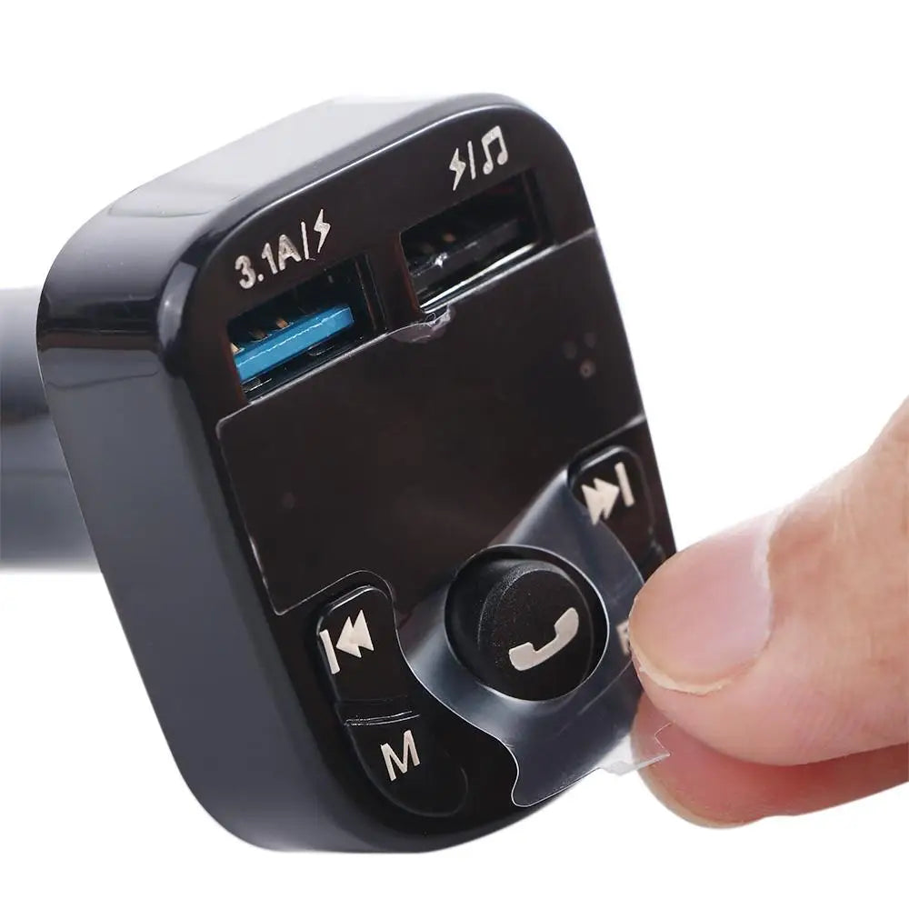 Fast Charger Quick Audio Receiver Adapter Car Player Bluetooth 5 0 FM Zpaxo