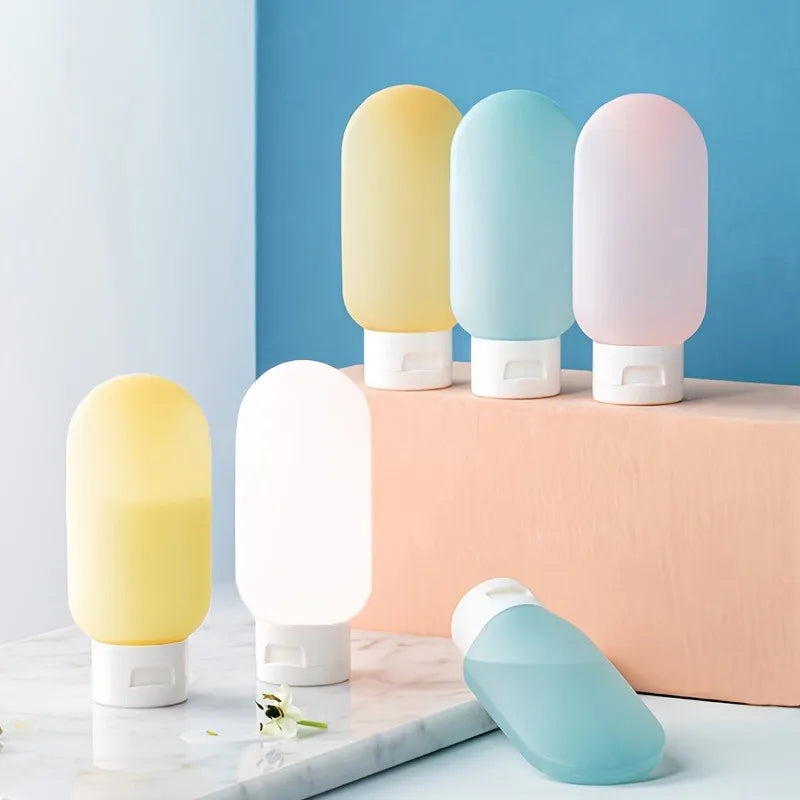 Refillable Travel-sized Bottles Leakproof Squeeze Tubes Cosmetics