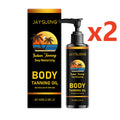 Jaysuing Self Tanning Oil Serum – Natural Bronzing 100ml Self Tanning Serum Zpaxo 2x100ml boxed 100ml