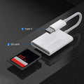1 C SD TF USB Card Reader OTG Adapter Speed Iphone 15 Laptop Android Zpaxo Type C to SD