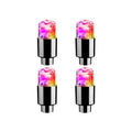 LED Tire Valve Cap Lights – Car, Bike & Motorcycle (2/4/8 Pk)